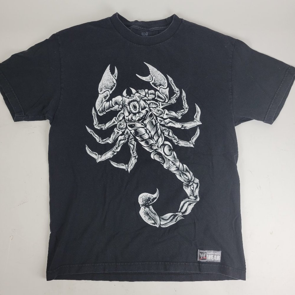 WWE Sting Scorpion Shirt Wrestling Authentic Wear SIZE LARGE RARE